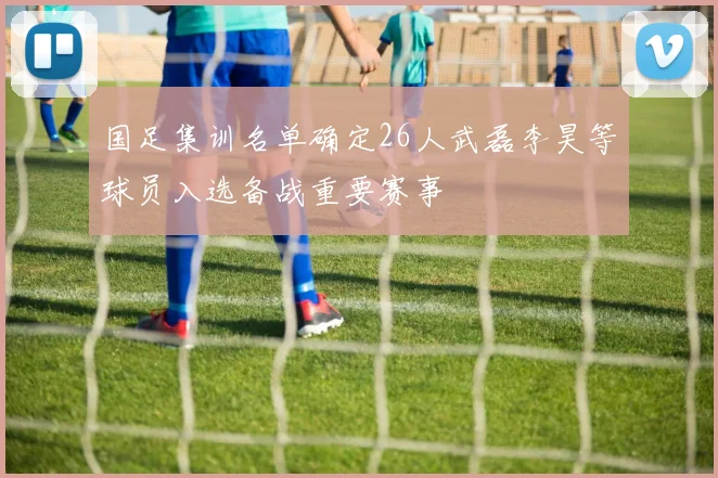 国足集训名单确定26人武磊李昊等球员入选备战重要赛事